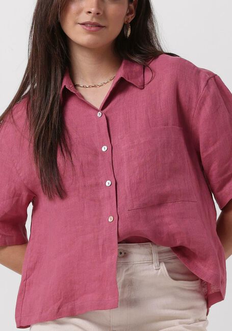 Roze BY-BAR Blouses CRIS LINEN BLOUSE - large