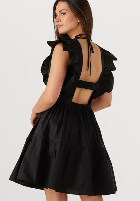 Zwarte SECOND FEMALE Mini jurk ZANA DRESS - large