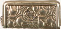 Gouden GUESS Portemonnee NEW WAVE SLG LARGE ZIP AROUND - medium