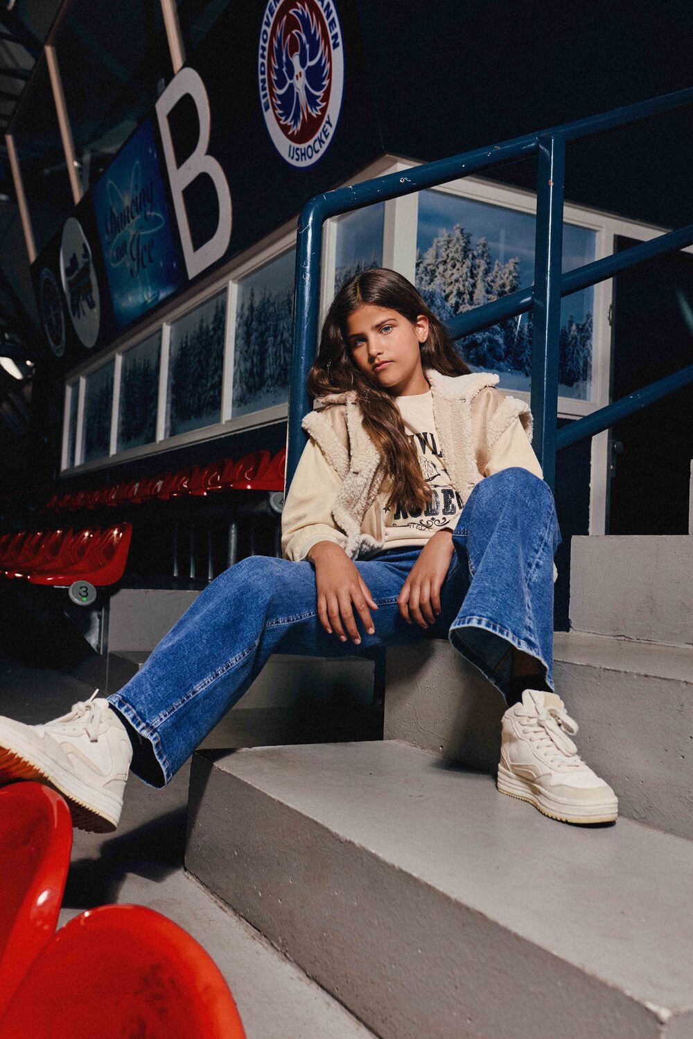 Ecru RETOUR Sweater ROBYN - large