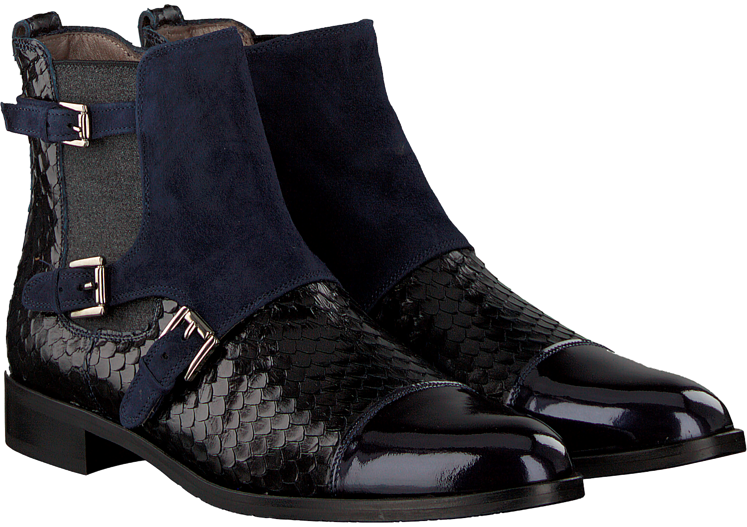 Blauwe PERTINI Enkellaarsjes 182W15205C4 | Omoda Blauwe PERTINI Enkellaarsjes 182W15205C4 | Omoda