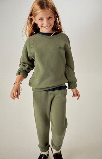 Khaki AMERICAN VINTAGE Trui IZUBIRD - large