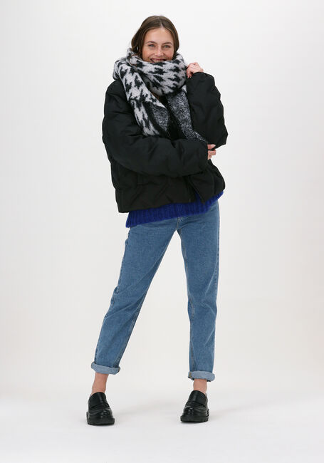 Zwarte YEHWANG Sjaal WINTER WONDER - large