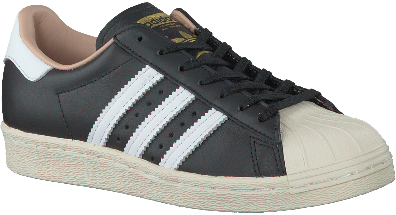 Zwarte ADIDAS Sneakers SUPERSTAR 80S DAMES | Omoda Zwarte ADIDAS Sneakers SUPERSTAR 80S DAMES | Omoda