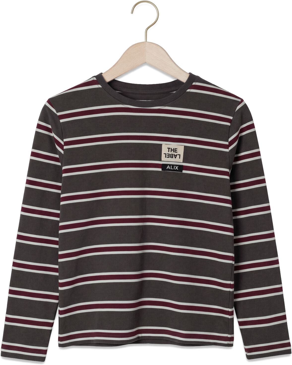 ALIX MINI Jongens Polo's & T-shirts Stripe Longsleeve Multi