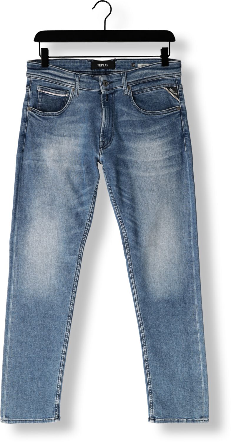 REPLAY Heren Jeans Grover Pants Blauw
