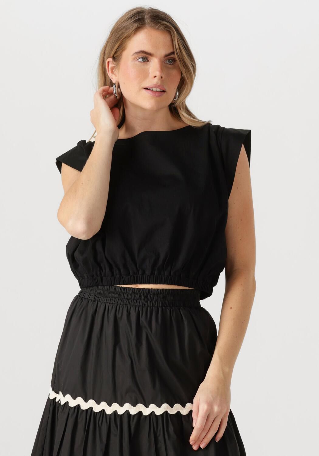 SUNCOO Dames Tops & T-shirts Marcha Zwart