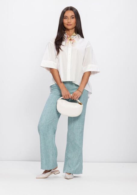 Groene YDENCE Wijde broek PANTS LEONA - large