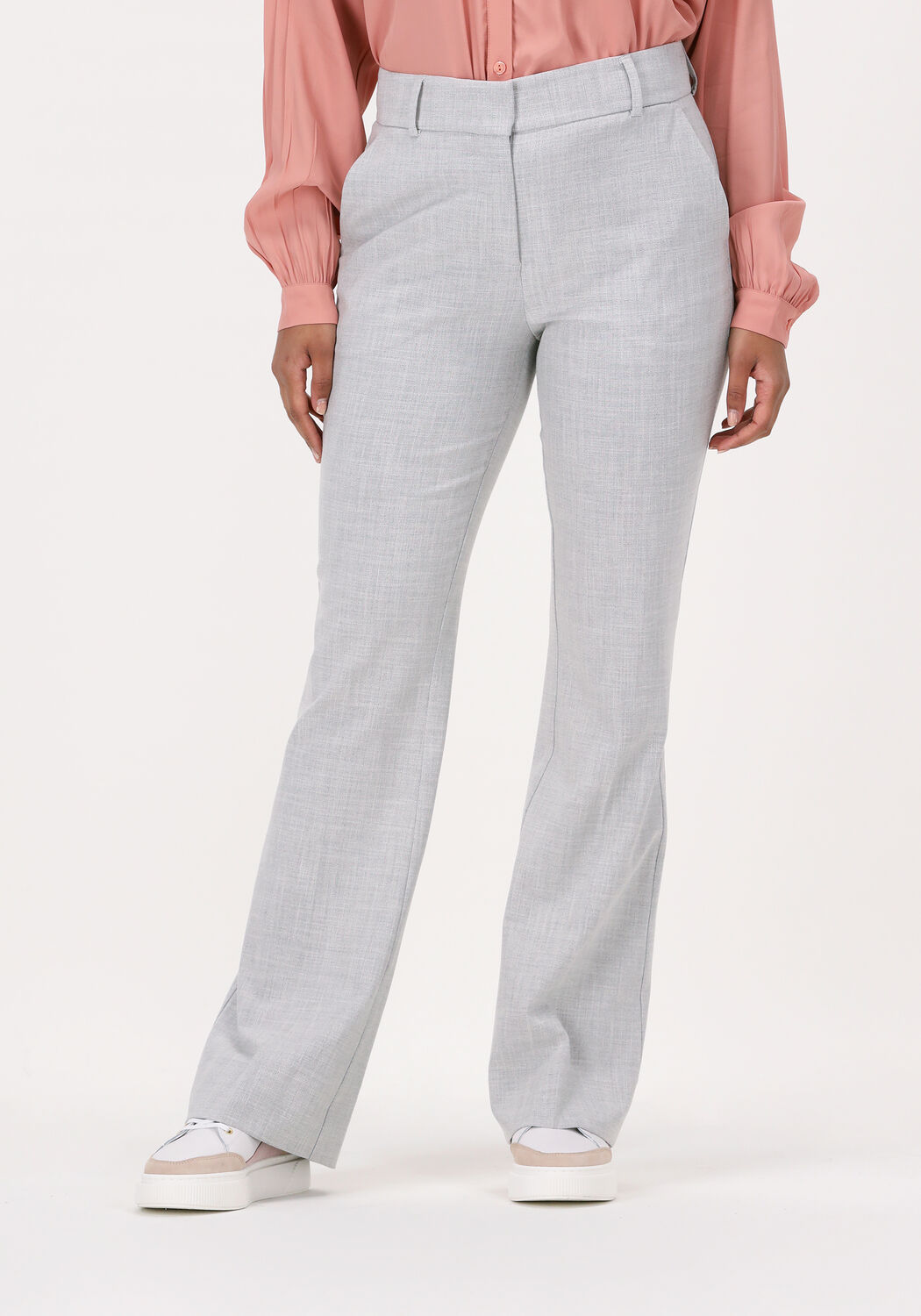 Grijze FIVEUNITS Pantalon CLARA 396 | Omoda