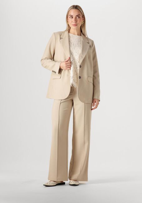 Beige Y.A.S. Pantalon YASREEMAJ HW PANT NOOS - large