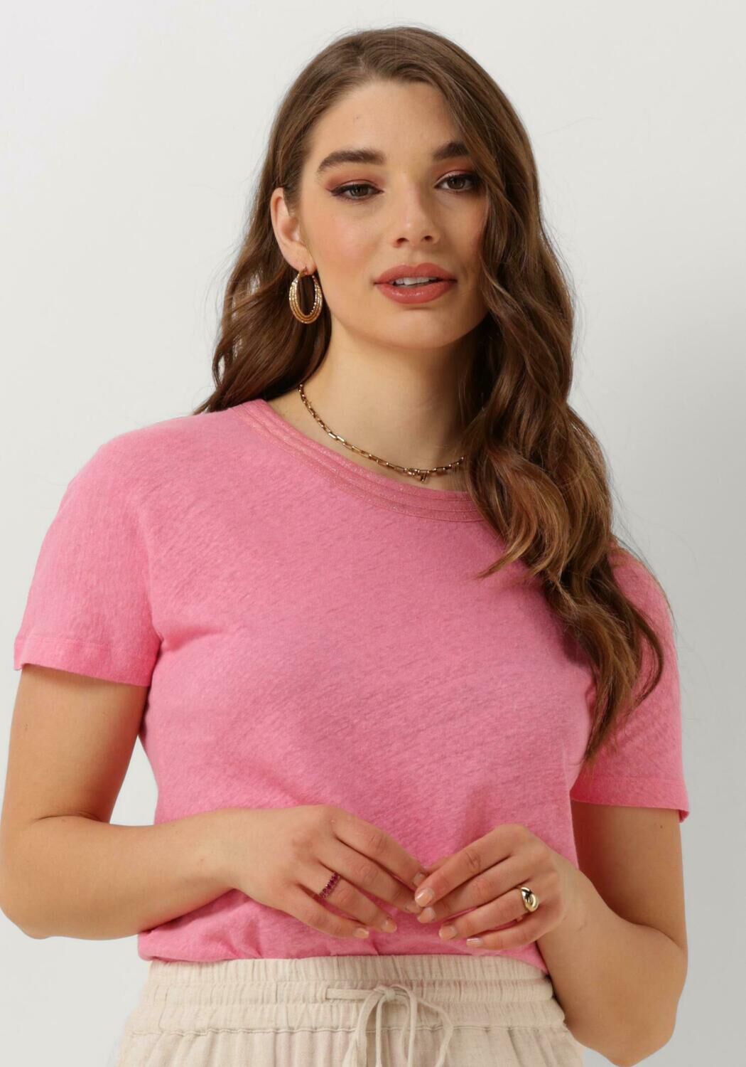 NUKUS Dames Tops & T-shirts Secchia Top Pink Roze