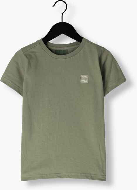 Groene RETOUR T-shirt CHIEL - large