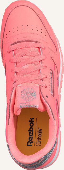 Roze REEBOK Lage sneakers CL LEATHER KIDS Roze REEBOK Lage sneakers CL LEATHER KIDS - large