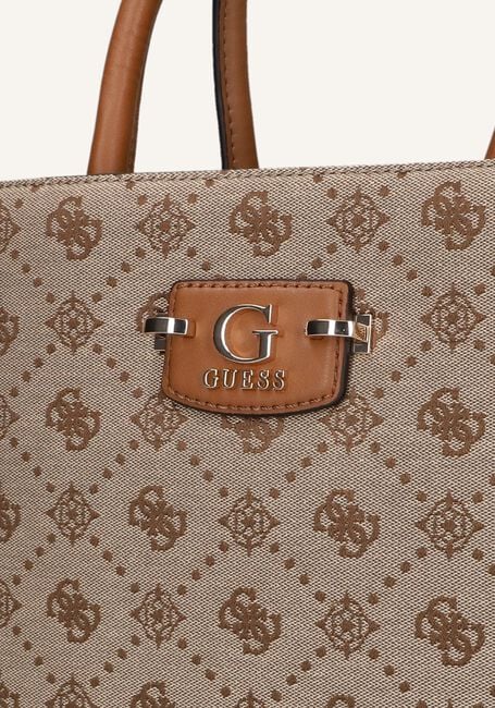 Beige GUESS Handtas NEDA 2 COMP TOTE Beige GUESS Handtas NEDA 2 COMP TOTE - large