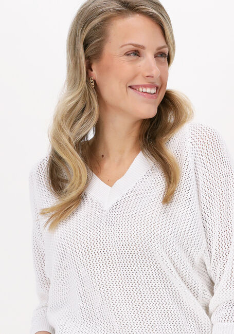 Witte BELLAMY Trui FRANK NET - large