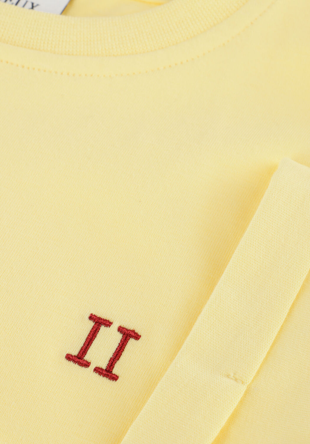 Gele LES DEUX T-shirt NORREGAARD CONTRAST T-SHIRT - large