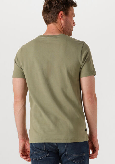 Khaki PME LEGEND T-shirt FLAT WAFFLE JERSEY - large