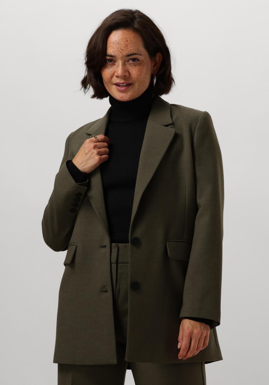 SELECTED FEMME Dames Blazers Slfrita Ls Relaxed Blazer Groen