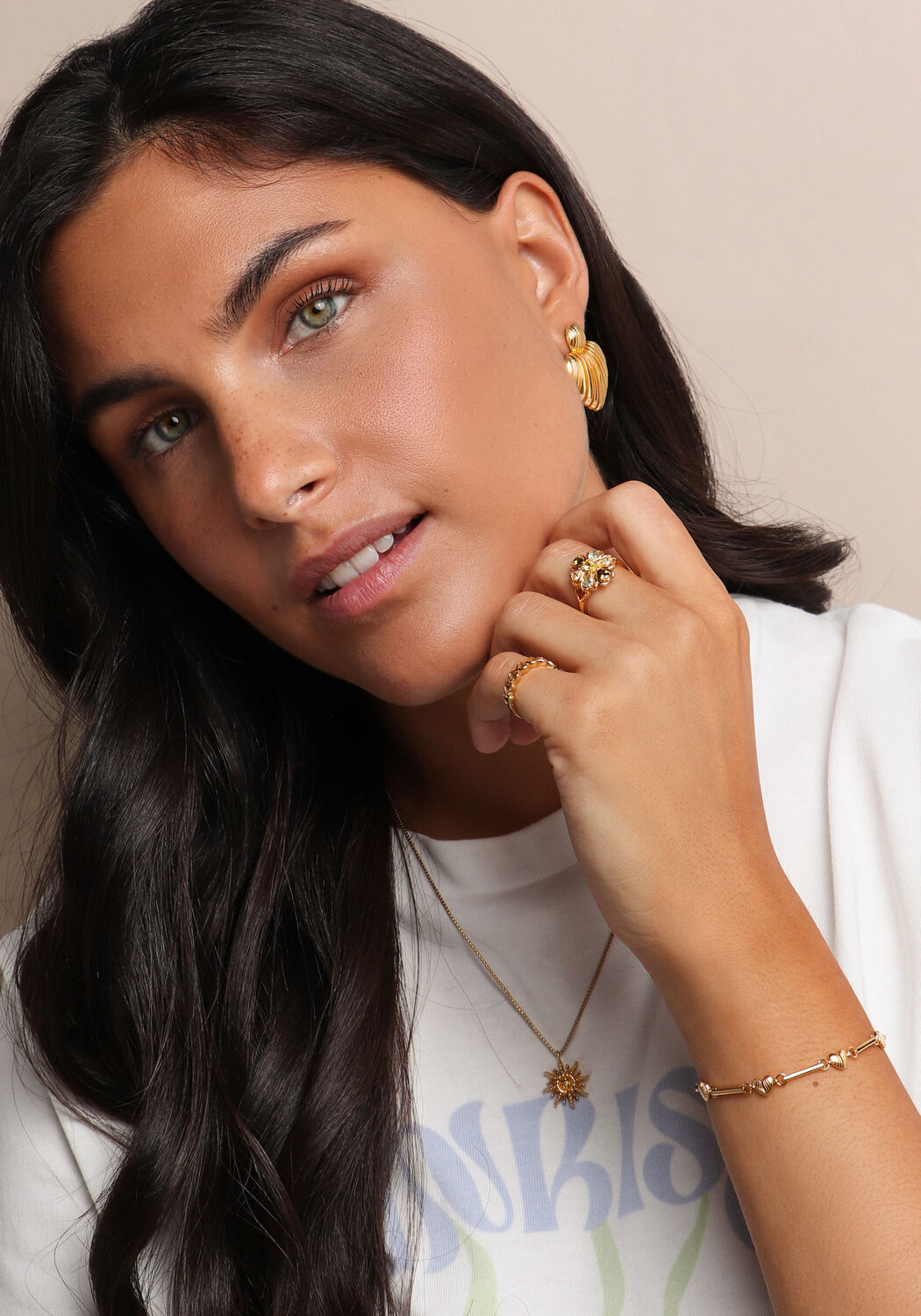 Goudkleurig 24Kae Armbanden 22463Y