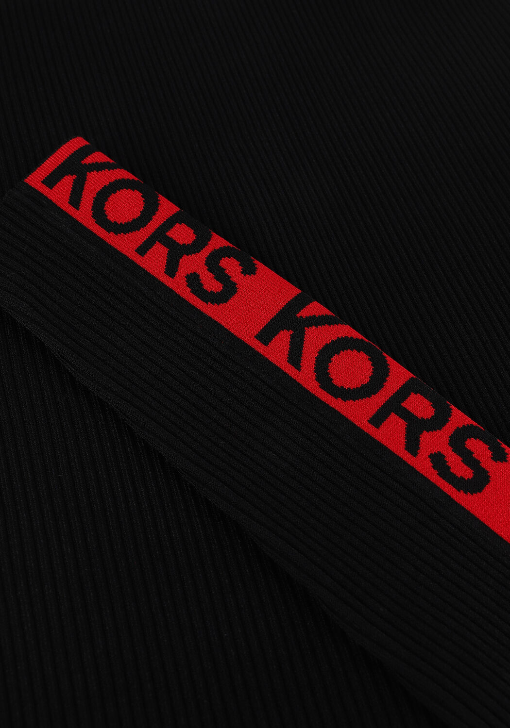 Zwarte MICHAEL KORS Mini jurk ECO KORS TAPE MNK DRS - large