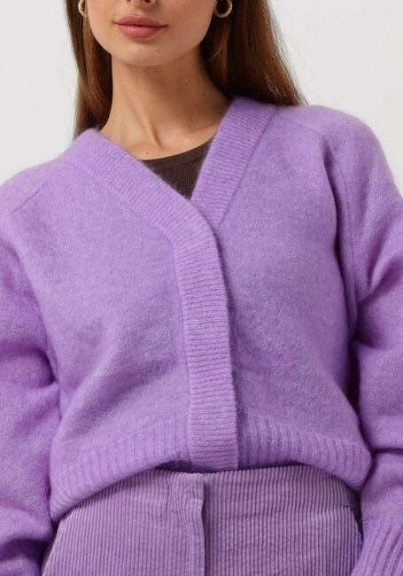 Lila SECOND FEMALE Vest BROOK KNIT BOXY CARDIGAN - large
