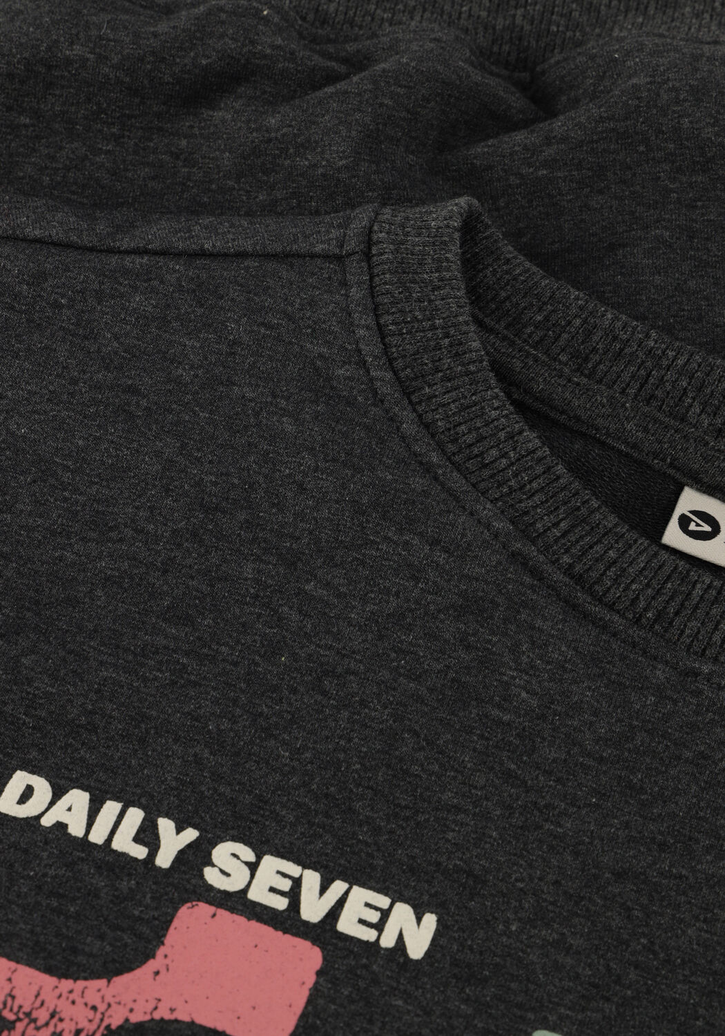 Donkergrijze DAILY7 Trui OVERSIZED SWEATER DAILY SEVEN - large