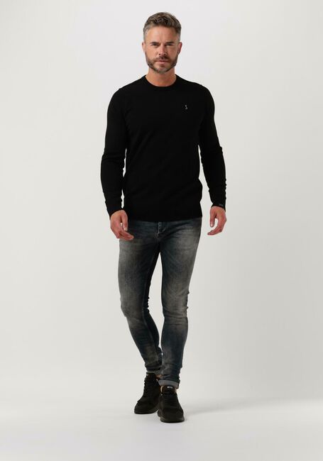 Zwarte BUTCHER OF BLUE Trui CLIFDEN CREW - large