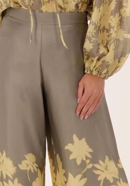 Gele OTTOD'AME Wijde broek PANTALONE - large