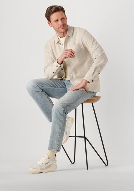 Ecru ANERKJENDT Overhemden AKOSCAR NEW OVERSHIRT - large
