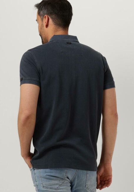 Blauwe PME LEGEND Polo SHORT SLEEVE POLO PIQUE GARMENT DYE - large