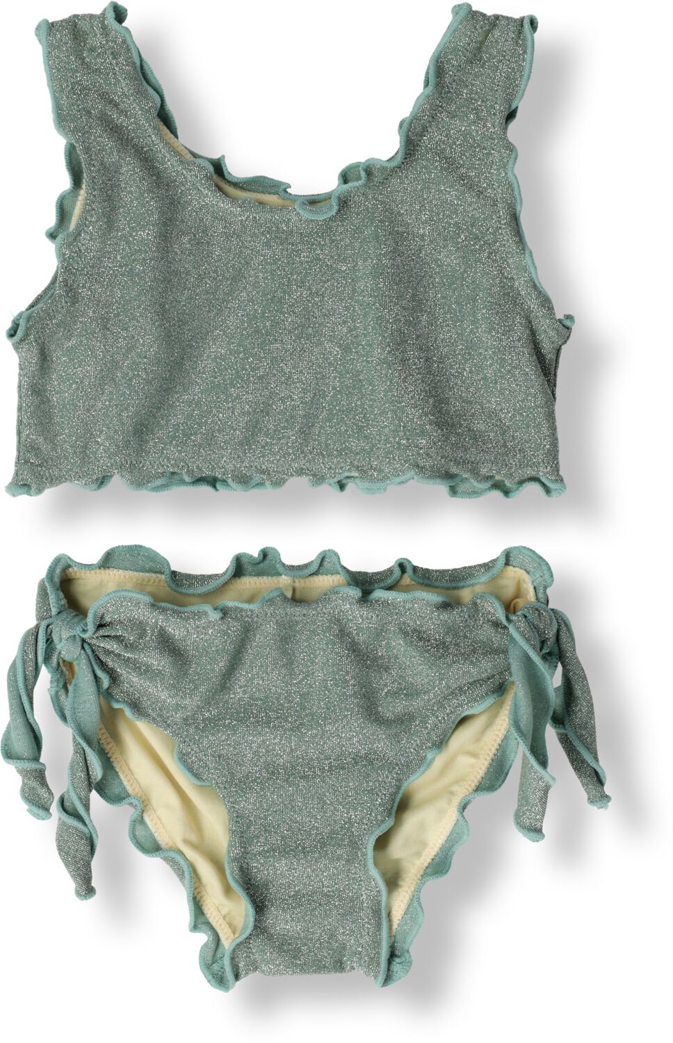 SALTED STORIES Meisjes Zwemkleding Glitter Bikini Groen