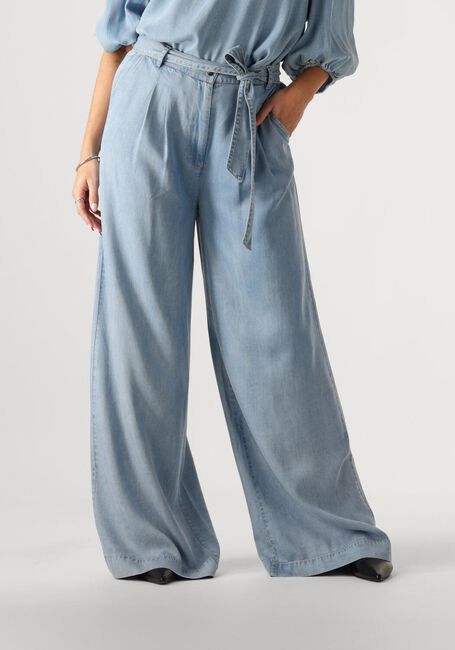 Blauwe BEAUMONT Wijde broek KIMBERLEY PANTS - large