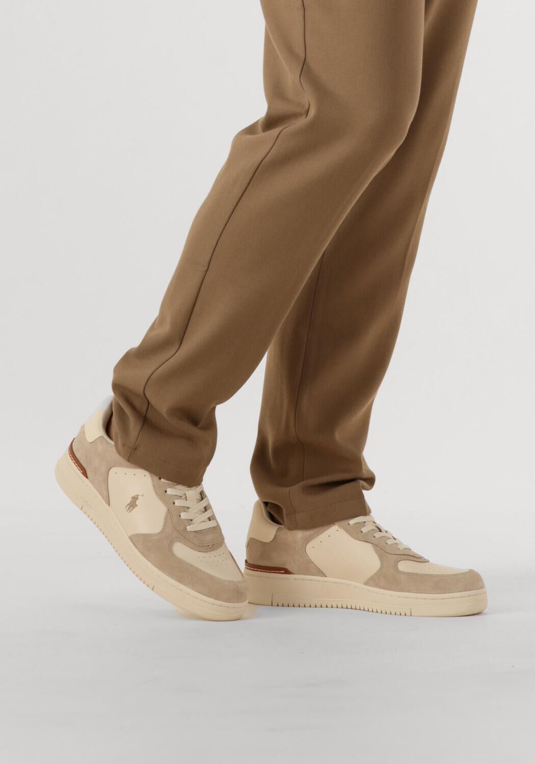 Beige POLO RALPH LAUREN Lage sneakers MASTERS COURT LOW TOP - large