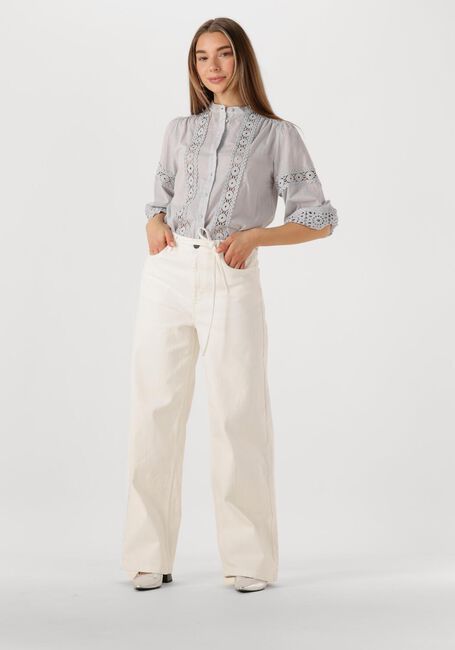 Grijze LOLLYS LAUNDRY Blouses JUNELL SHIRT LS - large