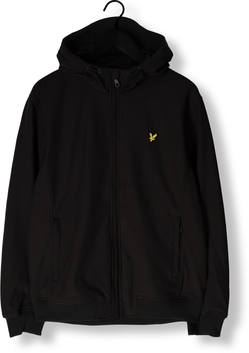 LYLE & SCOTT Heren Jassen Mesh Back Softshell Jacket Zwart