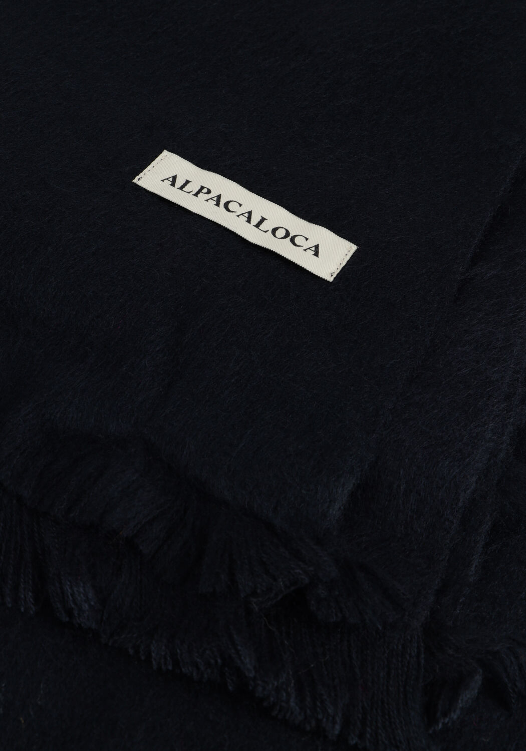 Blauwe ALPACA LOCA Sjaal 407 SCARF - large