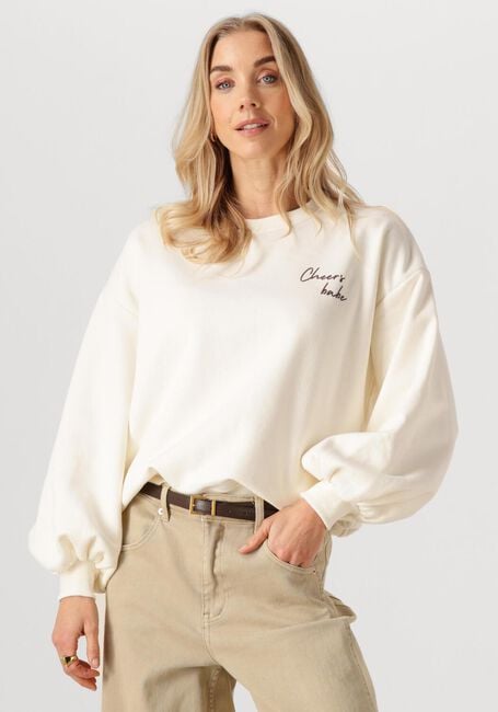 Ecru YDENCE Sweater SWEATER CHEERS BABE - large