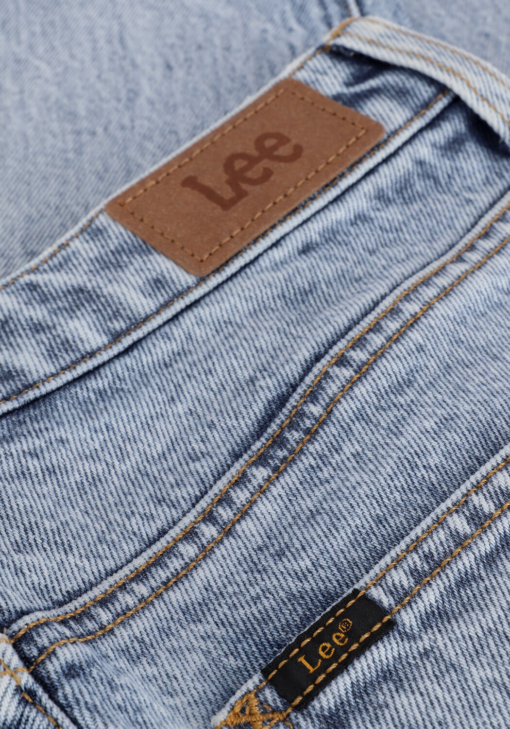 Blauwe LEE Straight leg jeans CAROL - large