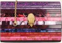 Roze KURT GEIGER LONDON Clutch PARTY EAGLE CLUTCH Roze KURT GEIGER LONDON Clutch PARTY EAGLE CLUTCH - medium