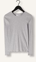 Grijze SELECTED WOMEN Tops & T-shirts ANNA LS CREW NECK TEE S Grijze SELECTED WOMEN Tops & T-shirts ANNA LS CREW NECK TEE S - medium