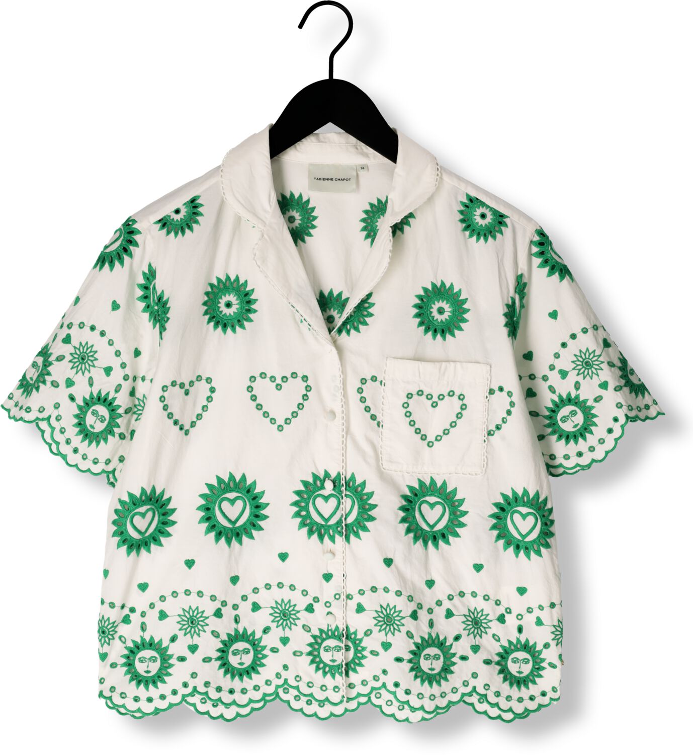 FABIENNE CHAPOT Dames Blouses Brielle Blouse Groen