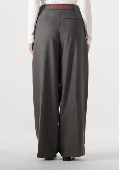 Zwarte ALIX THE LABEL Pantalon LADIES WOVEN CELAN WIDE LEG PANTS - large