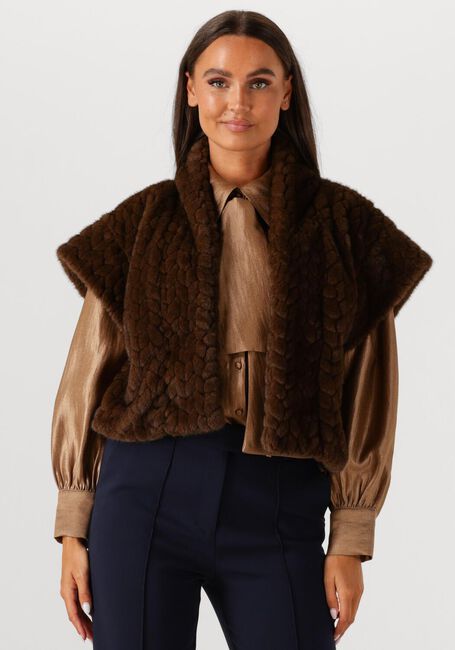 Bruine AAIKO Gilet AMALA PES 462 - large