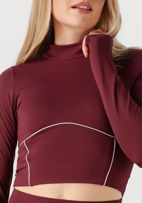 Bordeaux THE LOLA CLUB Top DEMI TOP - large