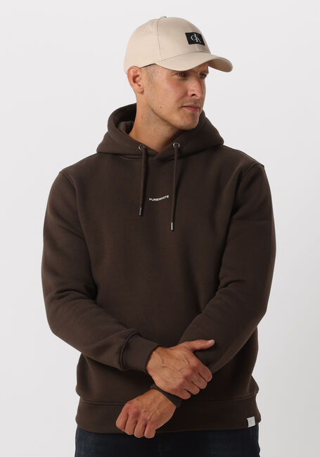 Bruine PUREWHITE Sweater SEASONAL LOGO HOODIE - large