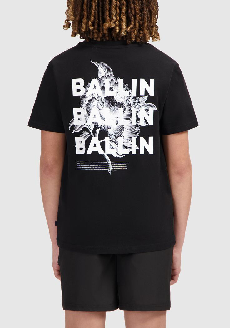 Zwarte BALLIN T-shirt 017131 - large