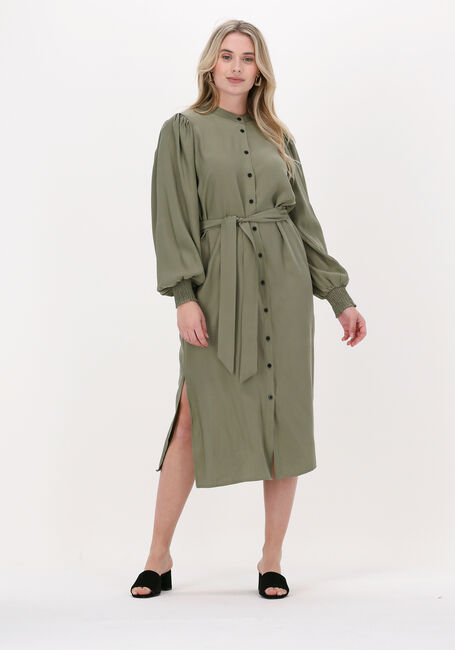 Olijf MOVES Midi jurk KOLMAN 1867 - large
