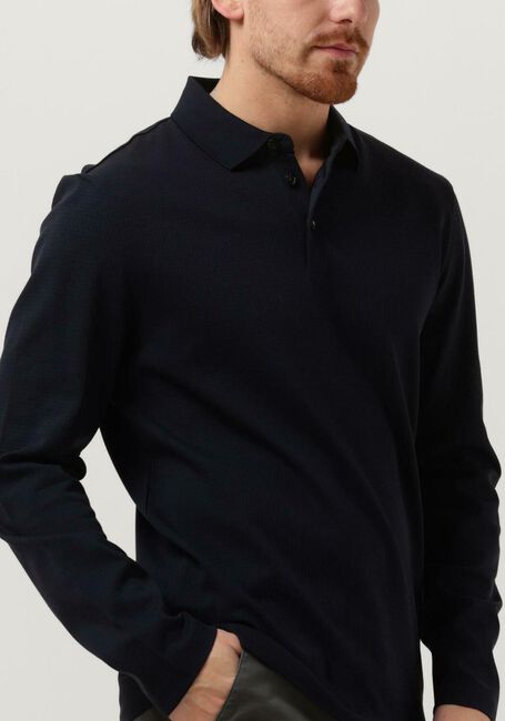 Donkerblauwe BOSS BLACK Polo PLEINS 31 - large