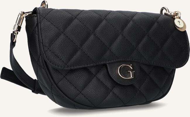 Zwarte GUESS Schoudertas GILLIAN CROSSBODY FLAP Zwarte GUESS Schoudertas GILLIAN CROSSBODY FLAP - large
