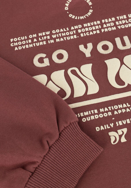 Rode DAILY7 Sweater SWEATER OVERSIZED BACKPRINT D7 Rode DAILY7 Sweater SWEATER OVERSIZED BACKPRINT D7 - large